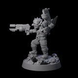 Sparking Goblin Grenadier I Miniature for Dungeons and Dragons, Pathfinder or other TTRPGs