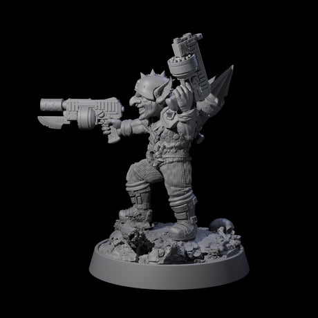 Sparking Goblin Grenadier I Miniature for Dungeons and Dragons, Pathfinder or other TTRPGs