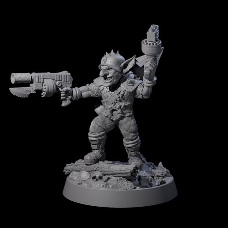 Sparking Goblin Grenadier I Miniature for Dungeons and Dragons, Pathfinder or other TTRPGs