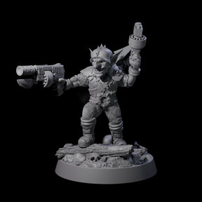 Sparking Goblin Grenadier I Miniature for Dungeons and Dragons, Pathfinder or other TTRPGs