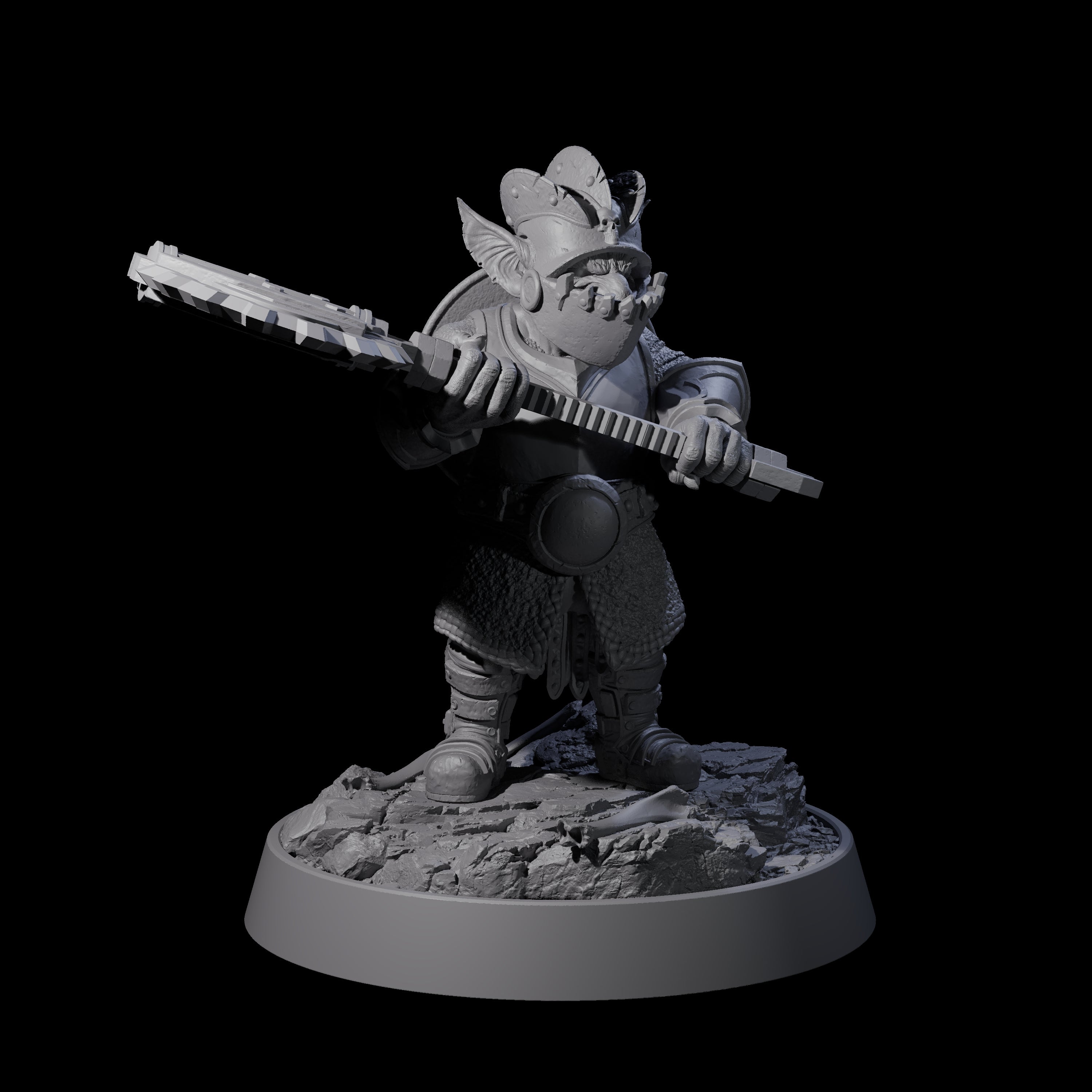 Sparking Goblin Grenadier J Miniature for Dungeons and Dragons, Pathfinder or other TTRPGs