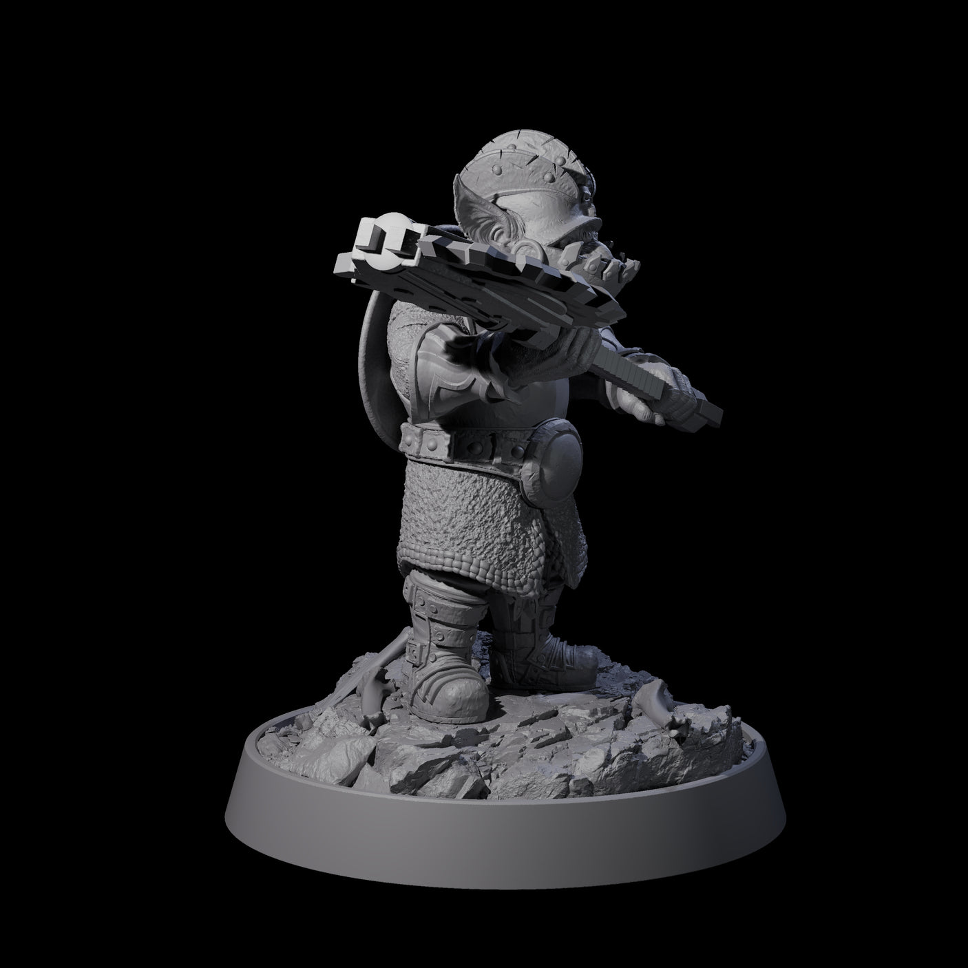 Sparking Goblin Grenadier J Miniature for Dungeons and Dragons, Pathfinder or other TTRPGs