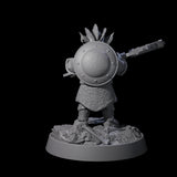 Sparking Goblin Grenadier J Miniature for Dungeons and Dragons, Pathfinder or other TTRPGs