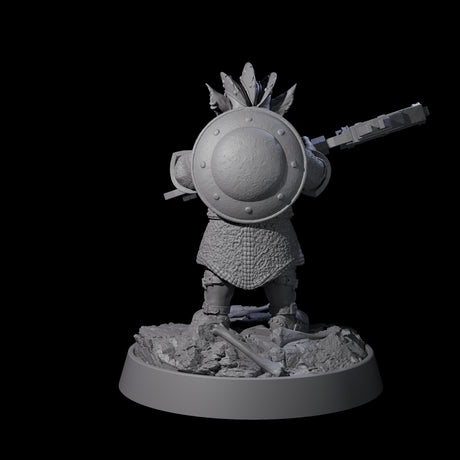 Sparking Goblin Grenadier J Miniature for Dungeons and Dragons, Pathfinder or other TTRPGs