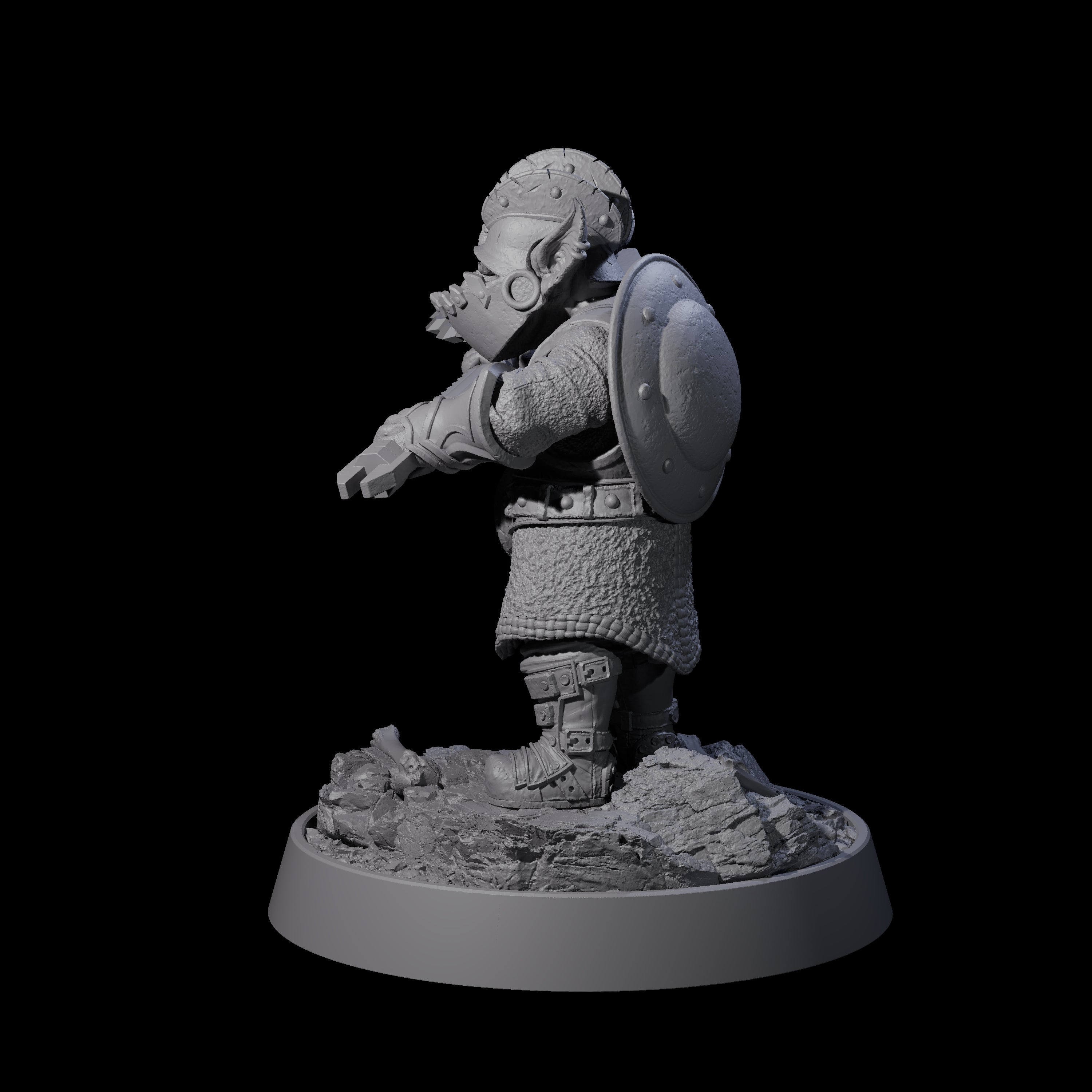 Sparking Goblin Grenadier J Miniature for Dungeons and Dragons, Pathfinder or other TTRPGs
