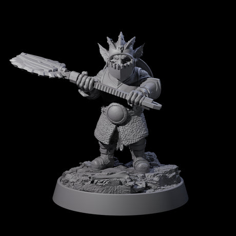 Sparking Goblin Grenadier J Miniature for Dungeons and Dragons, Pathfinder or other TTRPGs