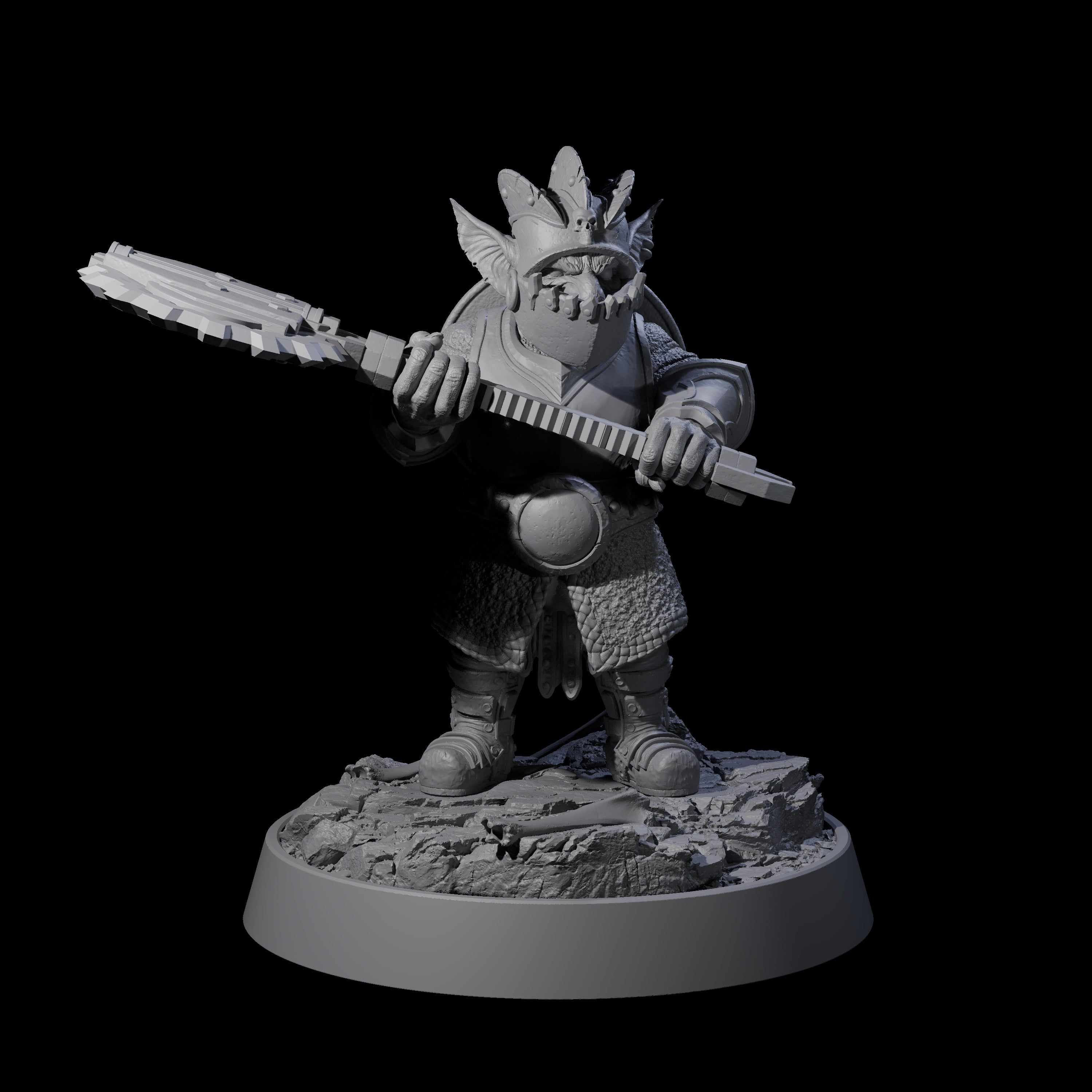 Sparking Goblin Grenadier J Miniature for Dungeons and Dragons, Pathfinder or other TTRPGs