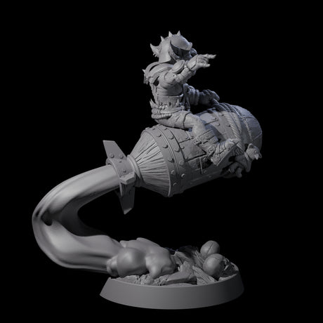 Sparking Goblin Grenadier K Miniature for Dungeons and Dragons, Pathfinder or other TTRPGs