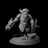 Sparking Goblin Grenadier L Miniature for Dungeons and Dragons, Pathfinder or other TTRPGs