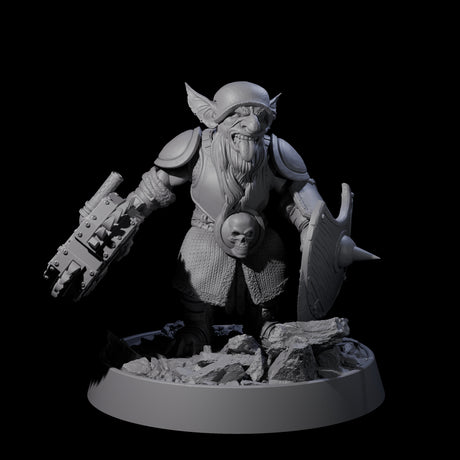 Sparking Goblin Grenadier L Miniature for Dungeons and Dragons, Pathfinder or other TTRPGs