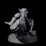 Sparking Goblin Grenadier L Miniature for Dungeons and Dragons, Pathfinder or other TTRPGs