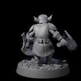 Sparking Goblin Grenadier L Miniature for Dungeons and Dragons, Pathfinder or other TTRPGs