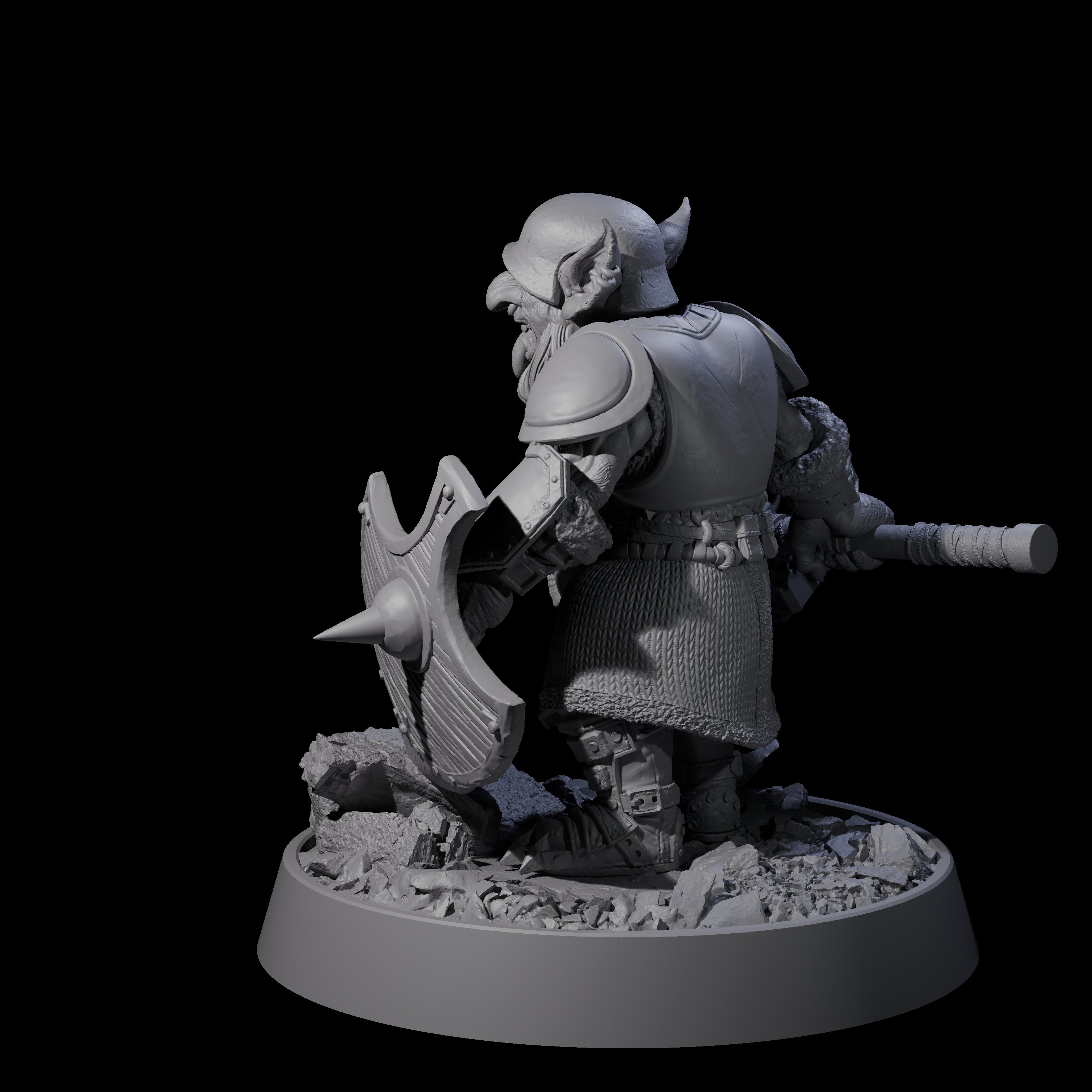 Sparking Goblin Grenadier L Miniature for Dungeons and Dragons, Pathfinder or other TTRPGs