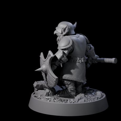 Sparking Goblin Grenadier L Miniature for Dungeons and Dragons, Pathfinder or other TTRPGs