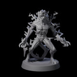 Sparking Lightning Mephit Miniature for Dungeons and Dragons, Pathfinder or other TTRPGs