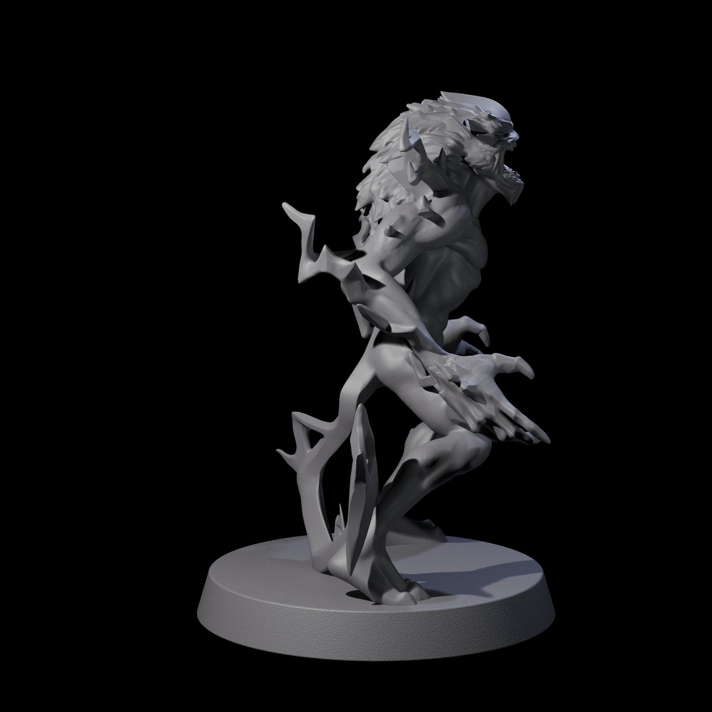 Sparking Lightning Mephit Miniature for Dungeons and Dragons, Pathfinder or other TTRPGs