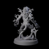 Sparking Lightning Mephit Miniature for Dungeons and Dragons, Pathfinder or other TTRPGs