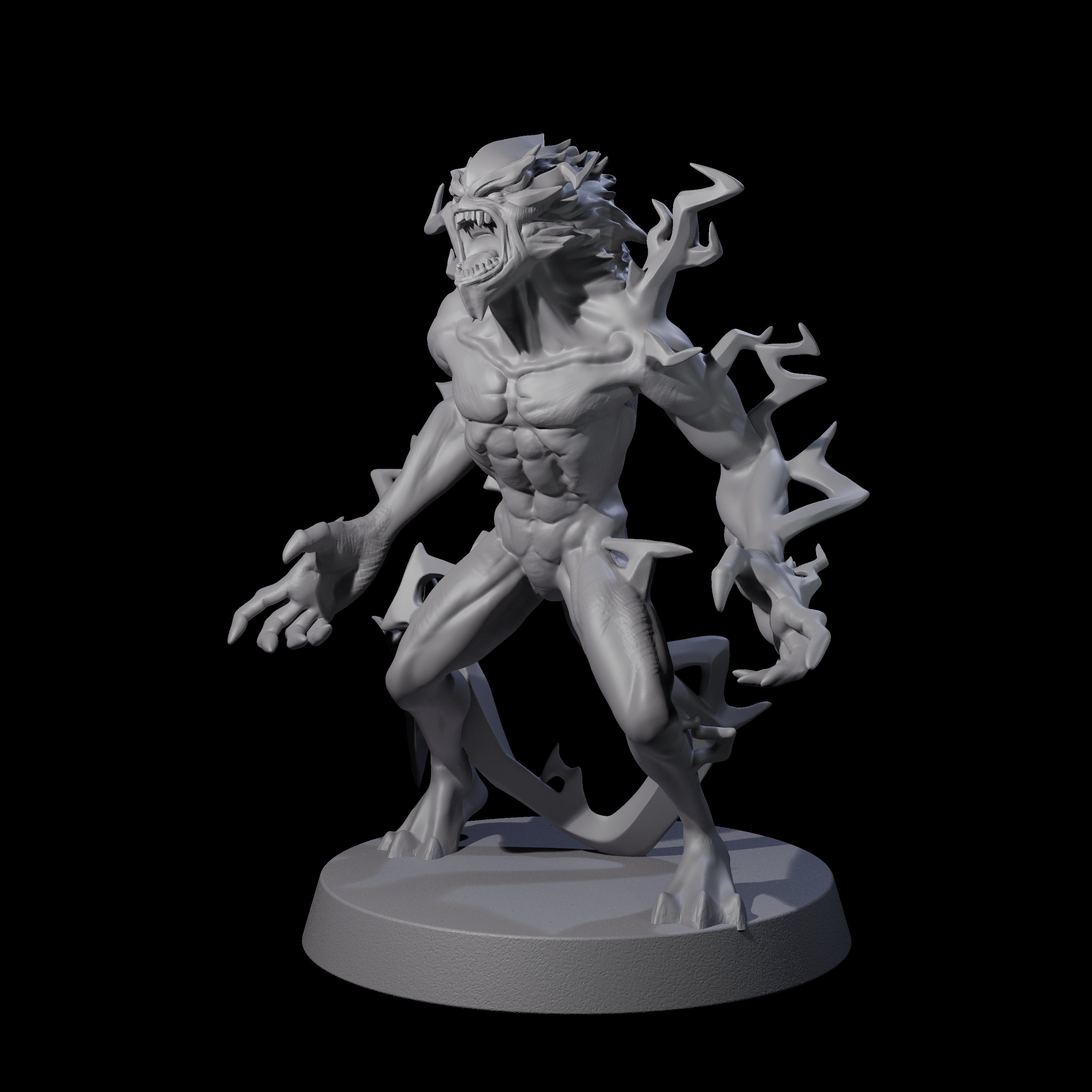 Sparking Lightning Mephit Miniature for Dungeons and Dragons, Pathfinder or other TTRPGs