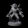 Sparking Lightning Mephit Miniature for Dungeons and Dragons, Pathfinder or other TTRPGs