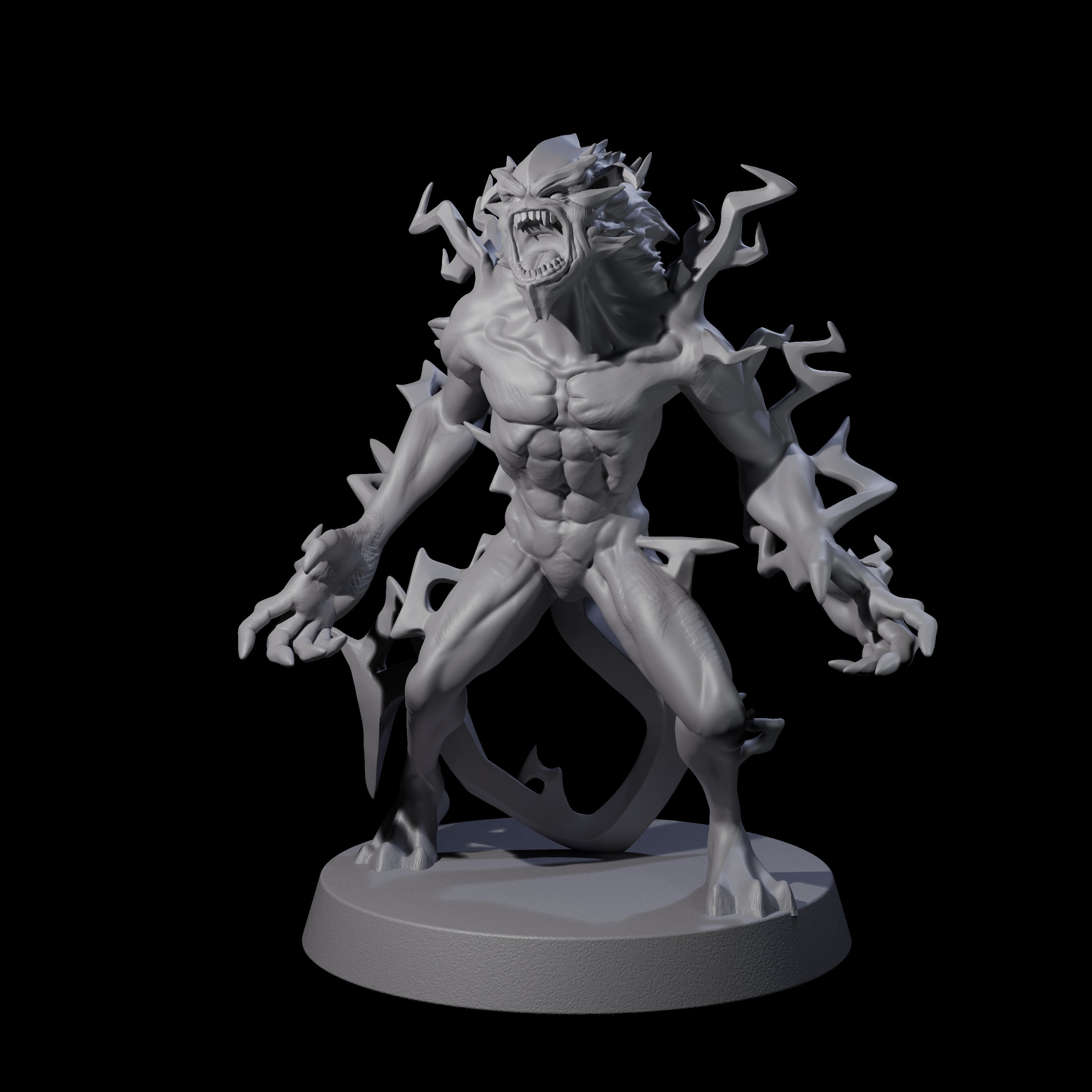 Sparking Lightning Mephit Miniature for Dungeons and Dragons, Pathfinder or other TTRPGs