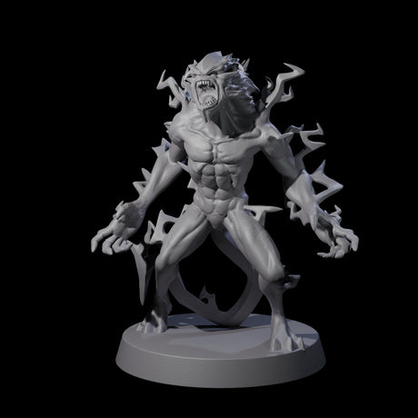 Sparking Lightning Mephit Miniature for Dungeons and Dragons, Pathfinder or other TTRPGs