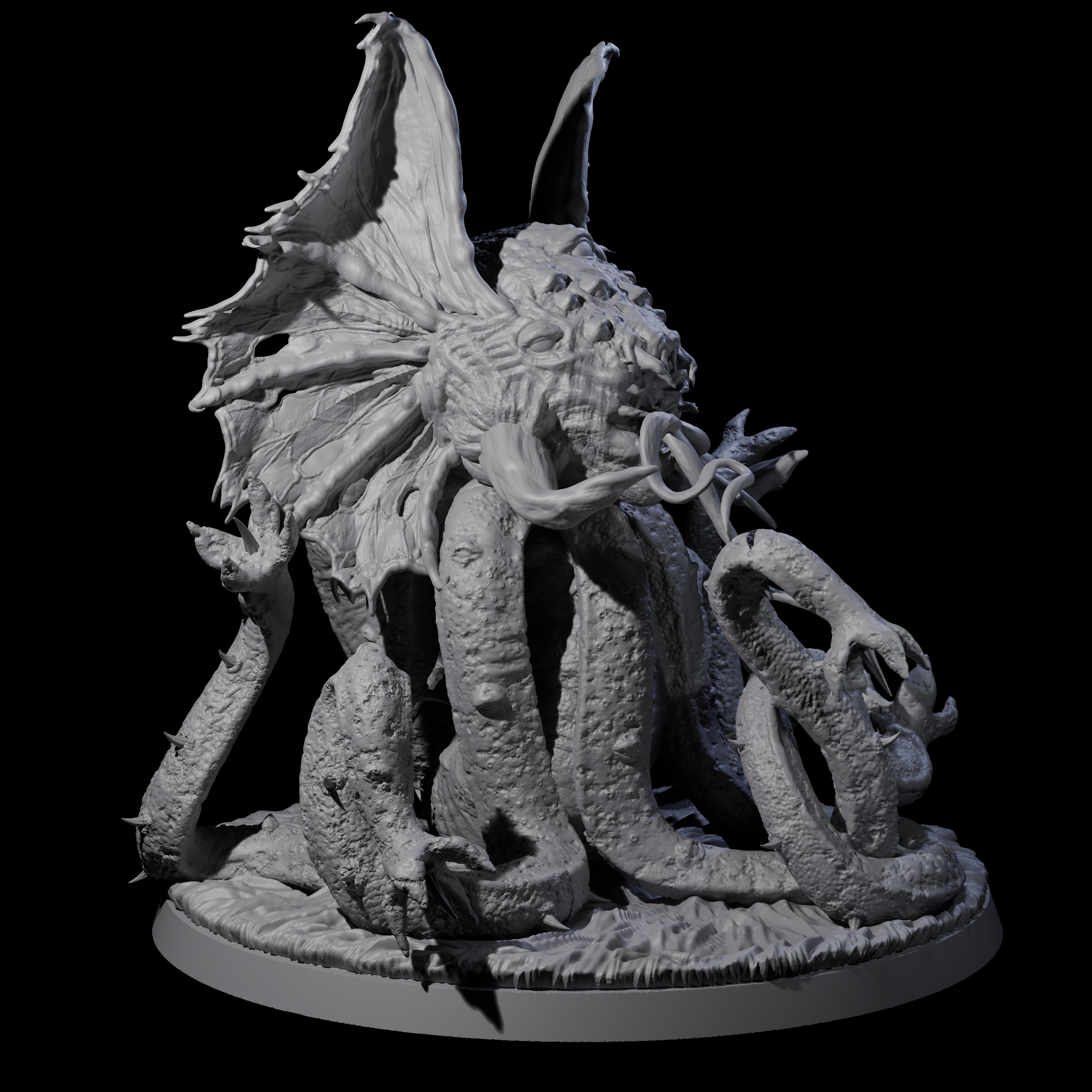 Spawning Aboleth Miniature for Dungeons and Dragons, Pathfinder or other TTRPGs