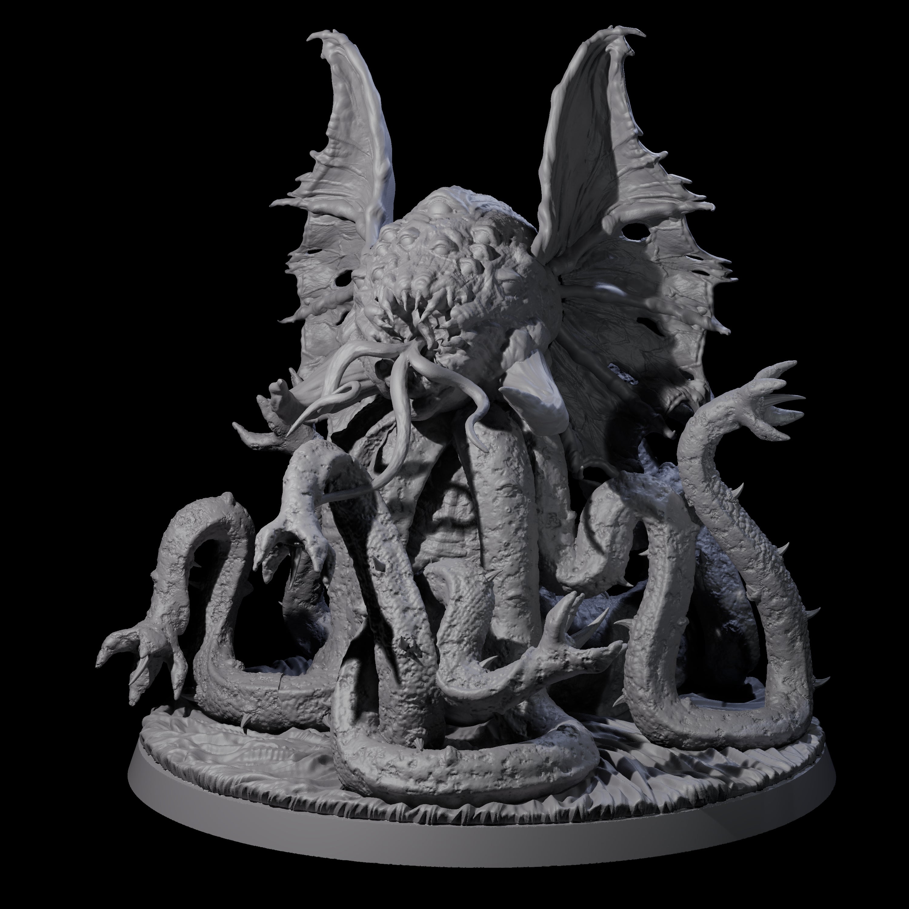 Spawning Aboleth Miniature for Dungeons and Dragons, Pathfinder or other TTRPGs