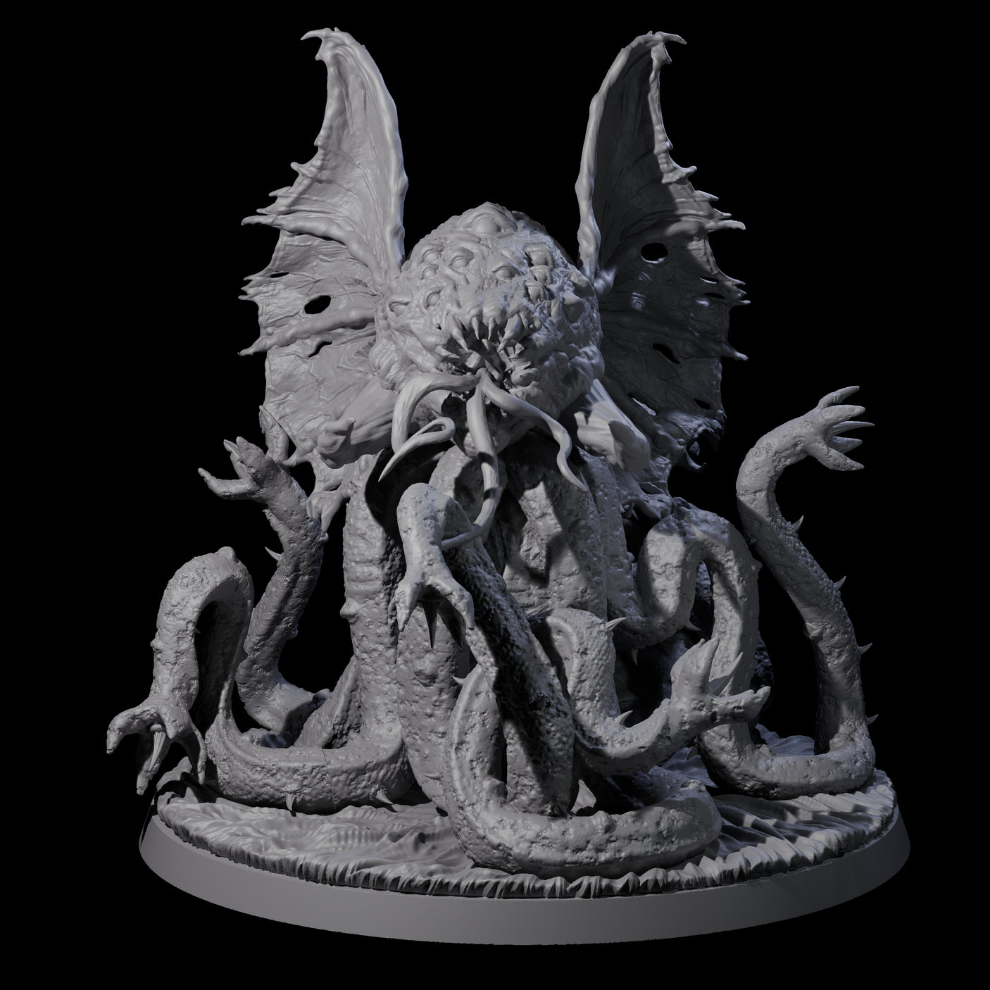 Spawning Aboleth Miniature for Dungeons and Dragons, Pathfinder or other TTRPGs
