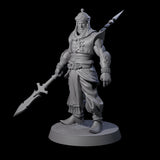 Spear Wielding Palace Guard A Miniature for Dungeons and Dragons, Pathfinder or other TTRPGs