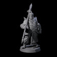 Spear Wielding Palace Guard B Miniature for Dungeons and Dragons, Pathfinder or other TTRPGs