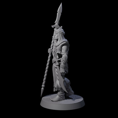 Spear Wielding Palace Guard C Miniature for Dungeons and Dragons, Pathfinder or other TTRPGs