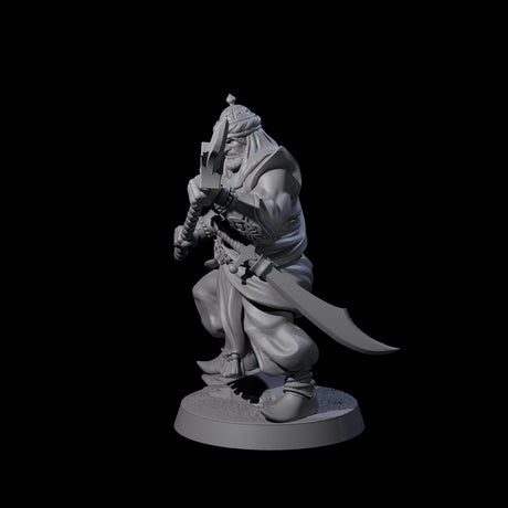 Spear Wielding Palace Guard D Miniature for Dungeons and Dragons, Pathfinder or other TTRPGs