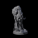 Spearmaiden Barbarian of the North Miniature for Dungeons and Dragons, Pathfinder or other TTRPGs