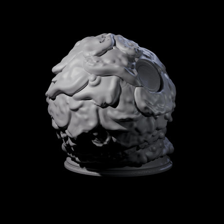 Spherical Gelatinous Cube Miniature for Dungeons and Dragons, Pathfinder or other TTRPGs
