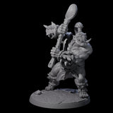Spicy Ogre Cook Miniature for Dungeons and Dragons, Pathfinder or other TTRPGs