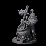 Spicy Ogre Cook Miniature for Dungeons and Dragons, Pathfinder or other TTRPGs