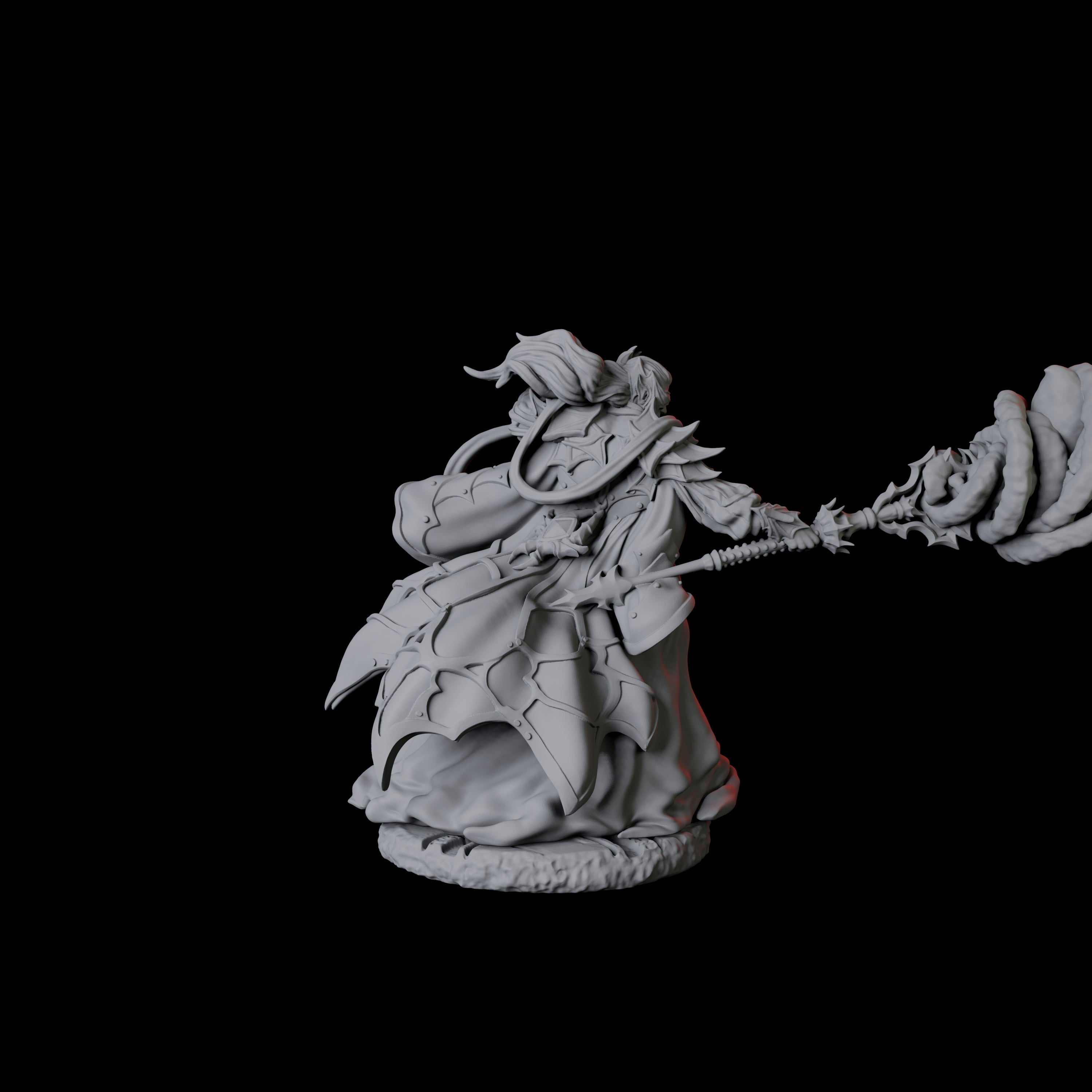 Spider Mage Miniature for Dungeons and Dragons, Pathfinder or other TTRPGs