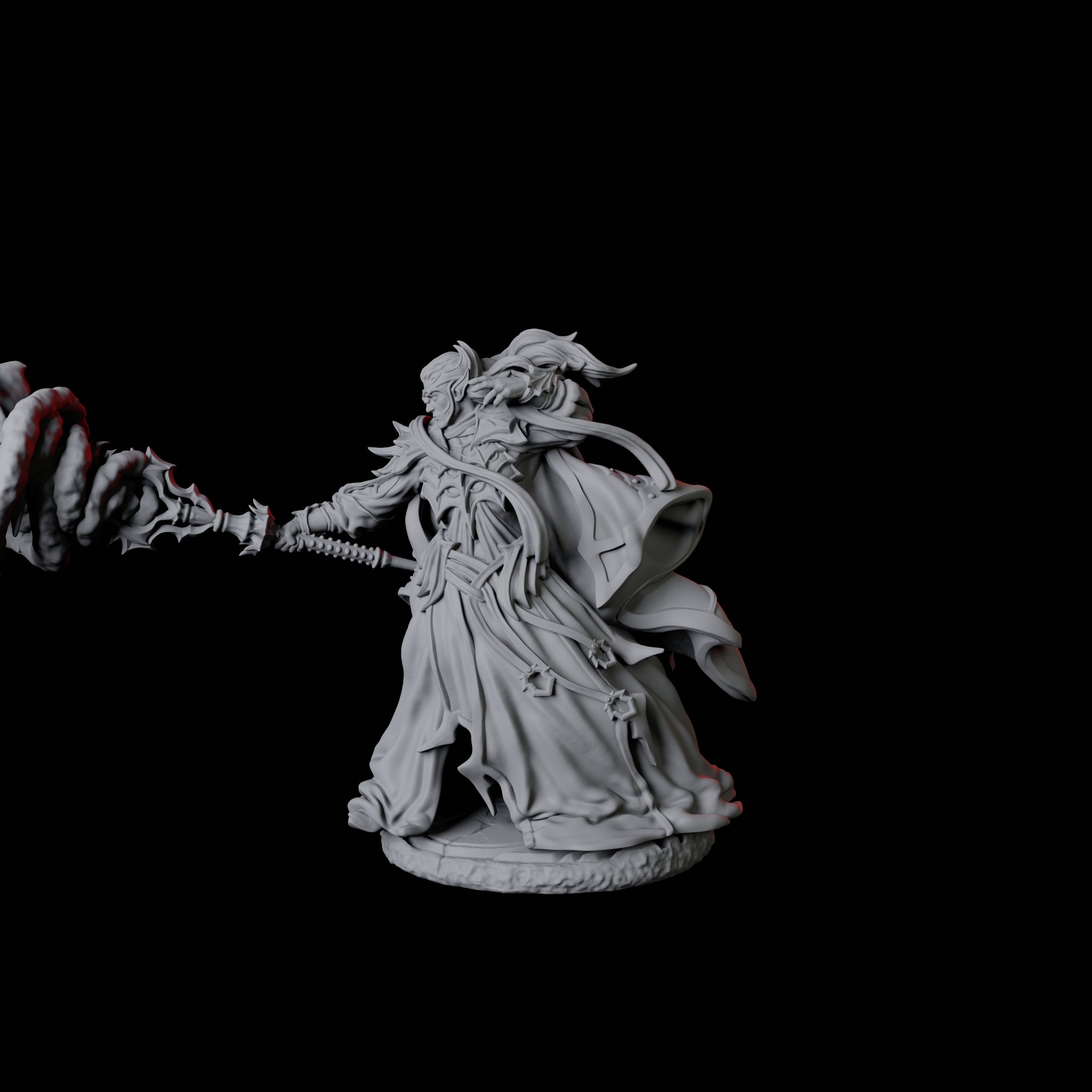 Spider Mage Miniature for Dungeons and Dragons, Pathfinder or other TTRPGs