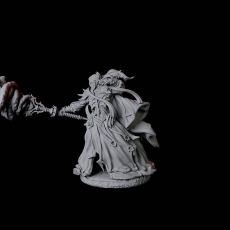 Spider Mage Miniature for Dungeons and Dragons, Pathfinder or other TTRPGs