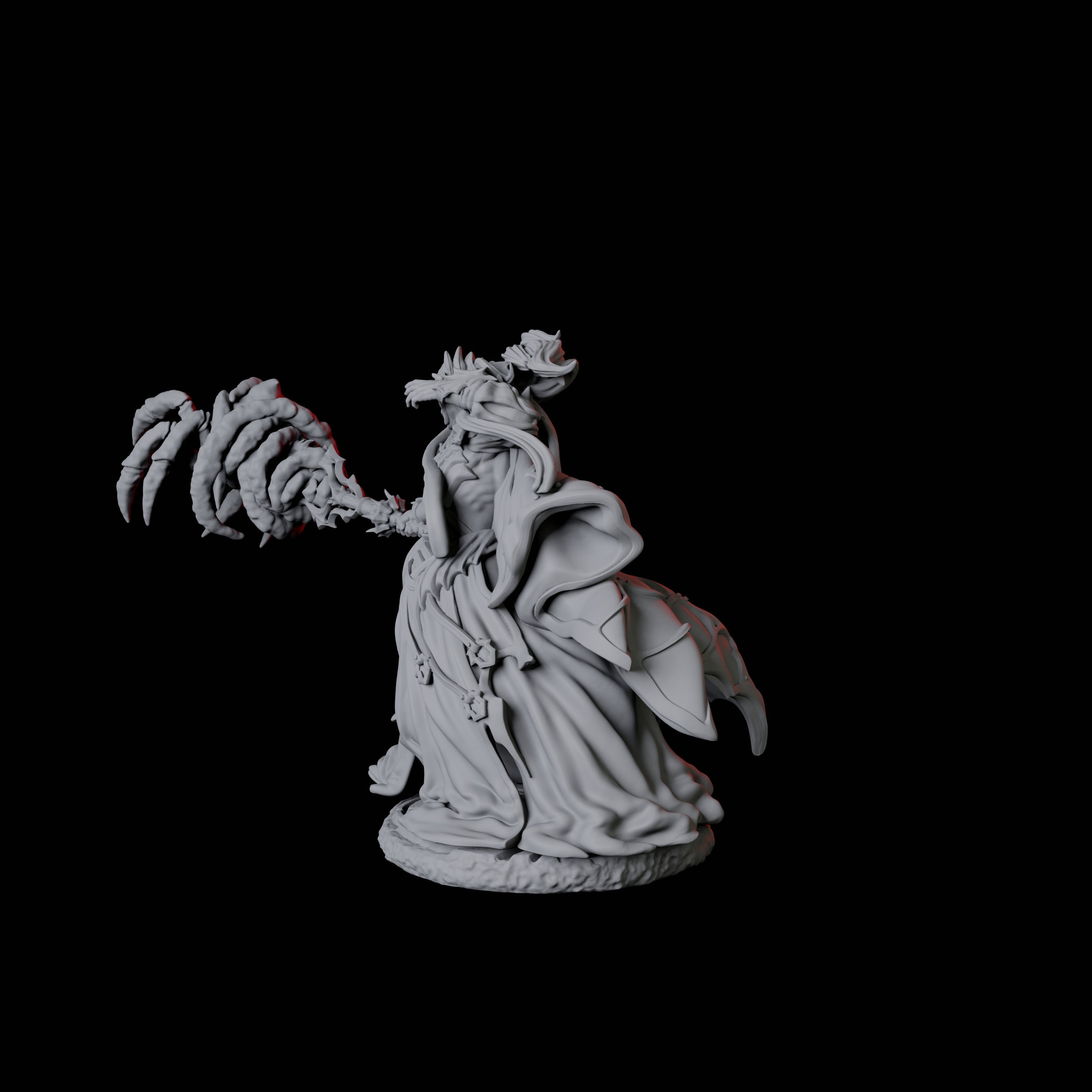 Spider Mage Miniature for Dungeons and Dragons, Pathfinder or other TTRPGs