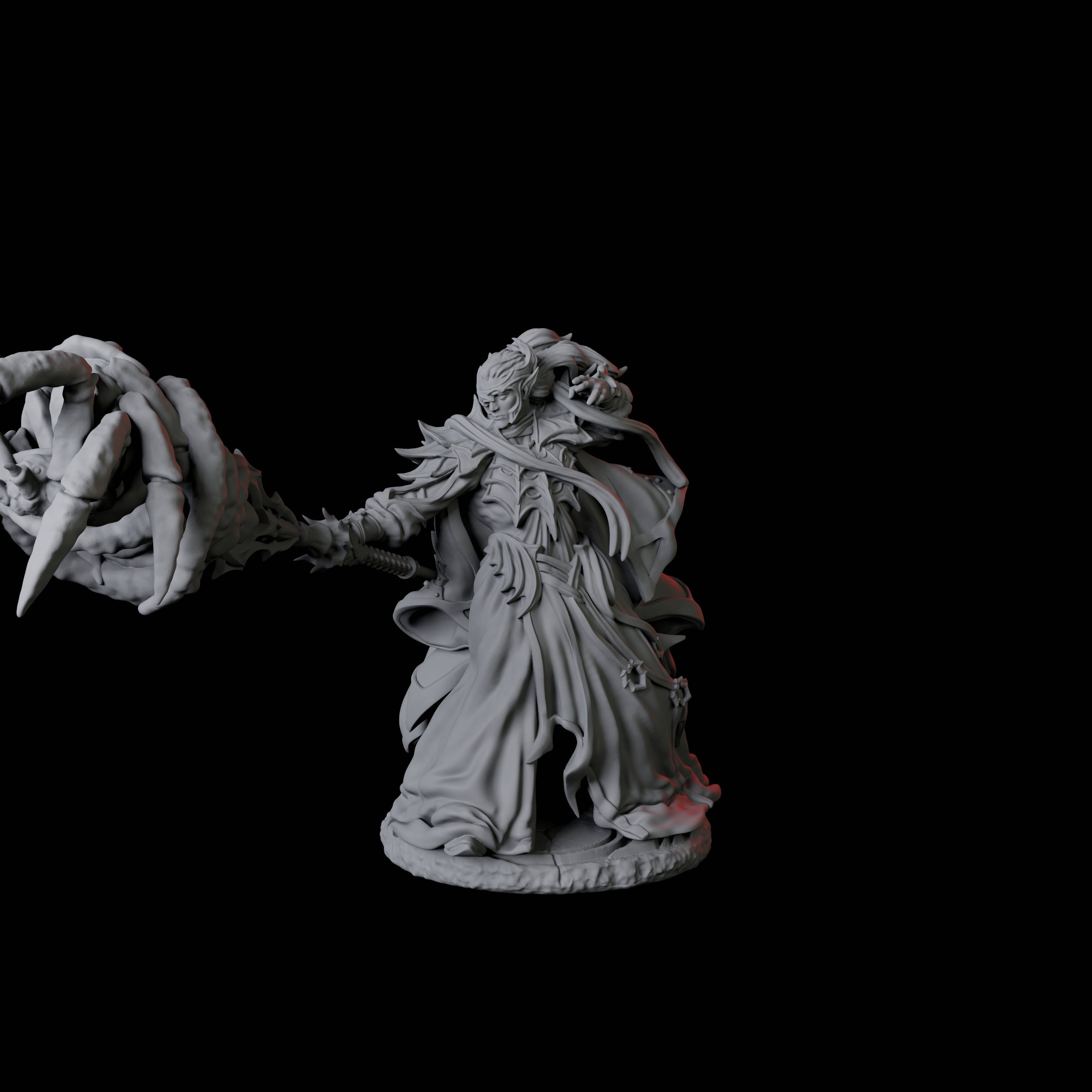 Spider Mage Miniature for Dungeons and Dragons, Pathfinder or other TTRPGs