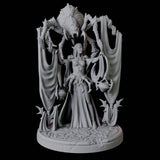 Spider Priestess A Miniature for Dungeons and Dragons, Pathfinder or other TTRPGs