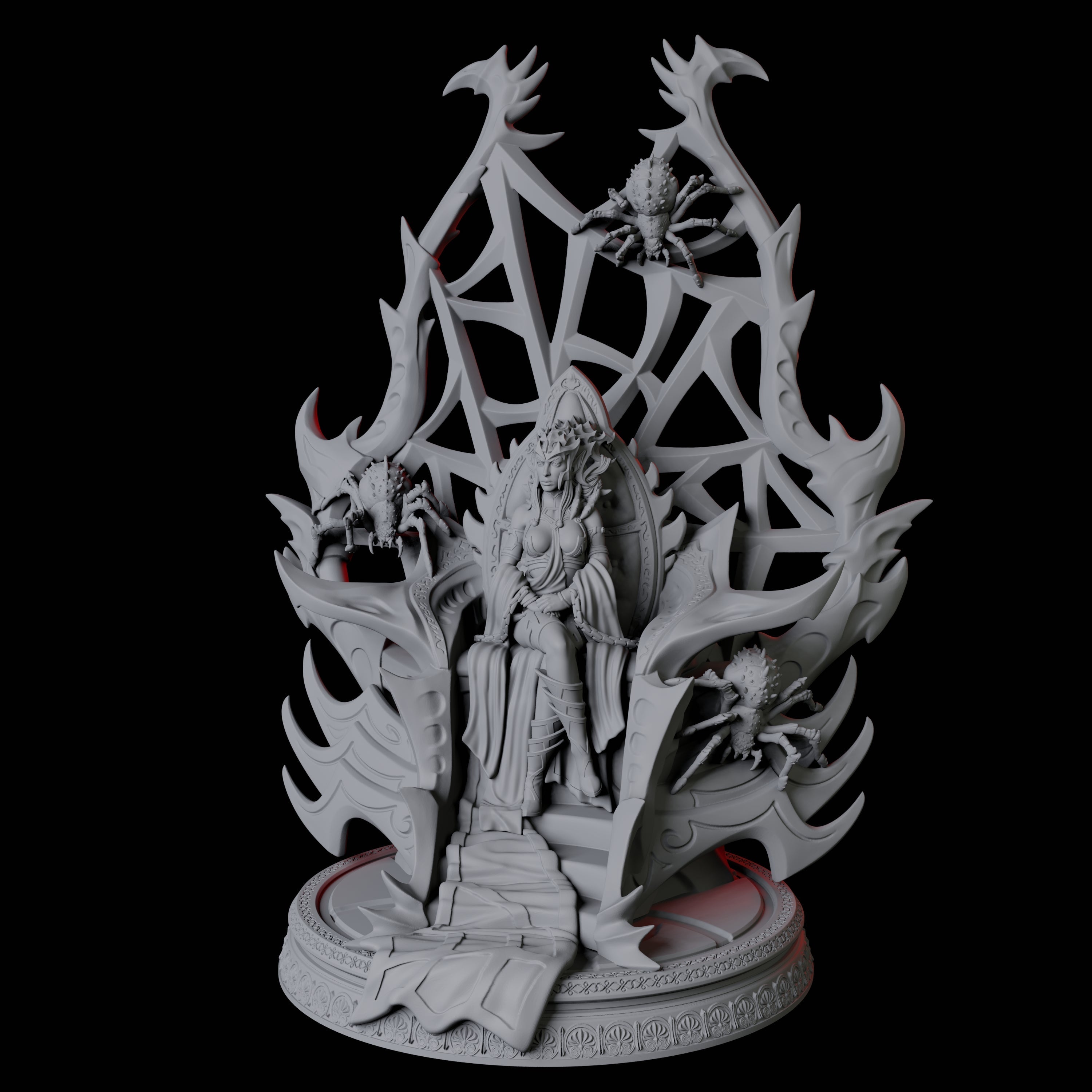 Spider Queen Matriarch Miniature for Dungeons and Dragons, Pathfinder or other TTRPGs