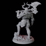 Spiked Armour Champion Miniature for Dungeons and Dragons, Pathfinder or other TTRPGs