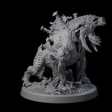 Spiked Bulette A Miniature for Dungeons and Dragons, Pathfinder or other TTRPGs