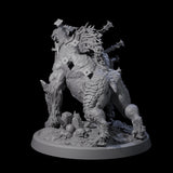 Spiked Bulette A Miniature for Dungeons and Dragons, Pathfinder or other TTRPGs