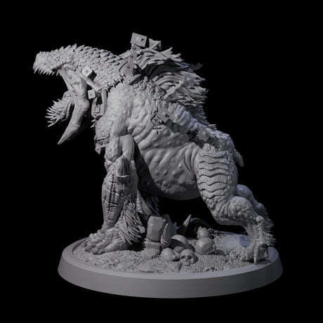 Spiked Bulette A Miniature for Dungeons and Dragons, Pathfinder or other TTRPGs