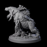 Spiked Bulette A Miniature for Dungeons and Dragons, Pathfinder or other TTRPGs