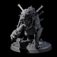Spiked Bulette B Miniature for Dungeons and Dragons, Pathfinder or other TTRPGs