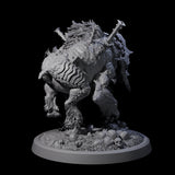 Spiked Bulette C Miniature for Dungeons and Dragons, Pathfinder or other TTRPGs